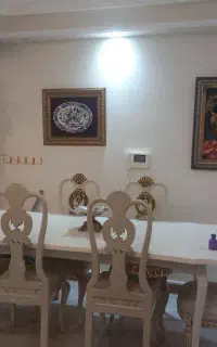 میز ناهار خوری تبدیل شو 6نفره به 8نفره