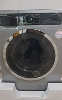 لباسشویی دوو۸کیلویی نقره ای،کاملانو و بدون استفاده