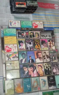 نوارهای کاست قدیمی