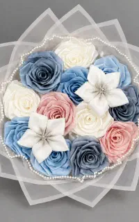 گل ربانی- باکس گل- دسته گل