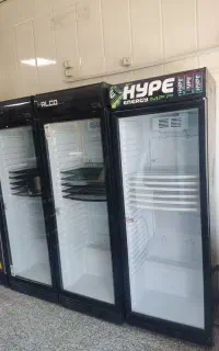 یخچال ایستاده عرض ۷۰ فاکو تمام مشکی
