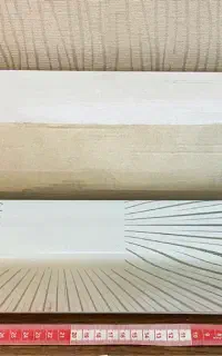 دیواری شیشه ای دو لامپه کاملا نو همراه جعبه