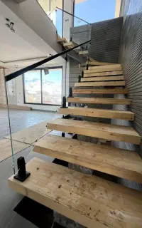 نرده شیشه ای