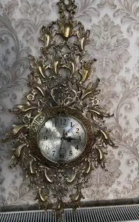 ساعت دیواری برنز