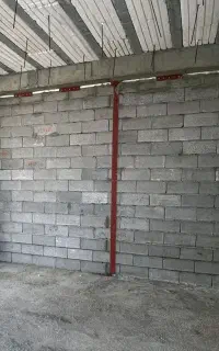 دیوار چینی آستر سیمان بتن بنا