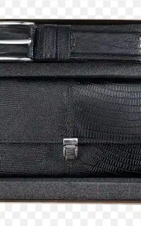 ست کیف و کمربند مردانه