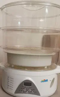 بخارپز سه طبقه نو