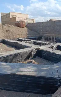 اجرای قالبندی چوبی فونداسیون و ارماتوربندی