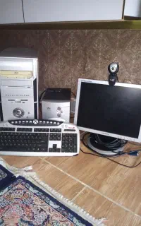 کیس کامپیوتربامونیتور14باهمه وسایل جانبی