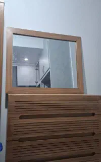 فروش دراور ۴ کشو همراه با ایینه نو اکبند
