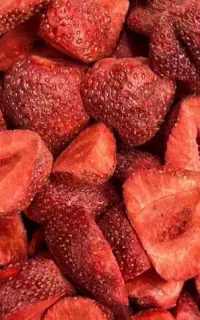بستنی خشک و میوه خشک