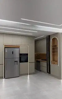 طراحی و اجرای دکوراسیون‌ کناف‌کابینت‌گچبری