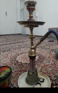 قلیان برنجی دوسیب