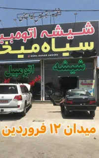 شیشه اتومبیل حاج ایوب سیاه میخی وپسران با۵۰سال ساب