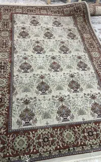فرش قالی سلیمان۴ متری۲ عدد(قیمت دوتا باهم گفته شد)