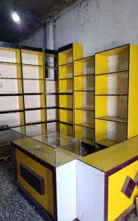 دکور ام دی اف با ویترین