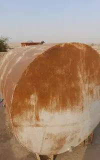 تانکر مخزن بشکه منبع ۶۰۰۰ لیتری
