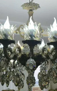 دو عدد لوستر ۱۶ شاخه