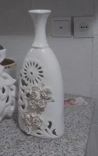 گلدان سفید تزئینی