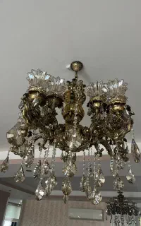 لوسترهای اصل برنز سنگین کار اصفهان