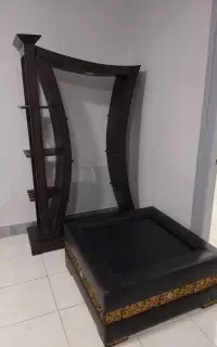 بوفه طرح خم و میز جلو مبلی