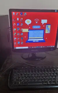 مینی کیس hp با مانیتور