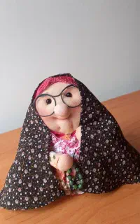 عروسک دکور دستساز ننه جون