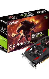 کارت گرافیک asusgtx 1050ti 4g پاور سیلوراستون400