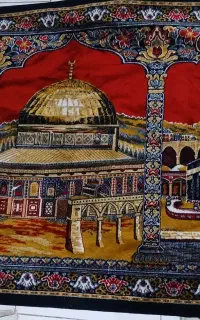 جانماز یا تابلو فرش از مکه