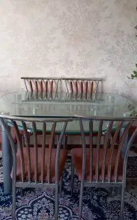 میز شیشه ای