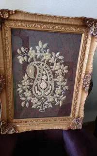تابلوی  ملیله دوزی  کار دست درجه یک