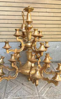لوستر دو طبقه بزرگ