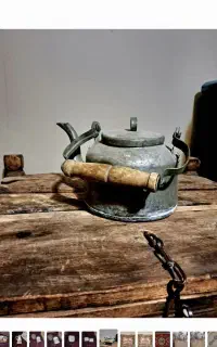 کتری مسی قدمت دار