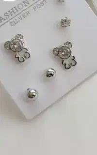 3تا گوشواره و ایرکاف میخی