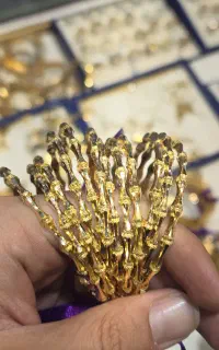 النگوی طلای اماراتی فقط 6 %