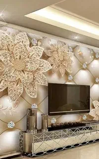 کاغذ دیواری و نقاشی ساختمان