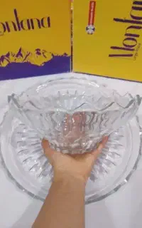 ست بلور شیشه ست بلورشیشه  کاملا نو همراه با جعبه