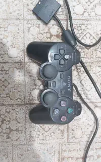 دسته پلی استیشن ۲ به همراه کابل usb تبدیل کامپیوتر