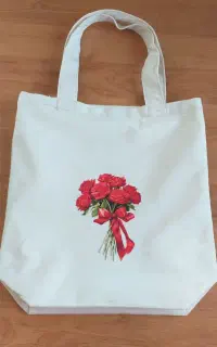 توت بگ(ساک دستی) کتان