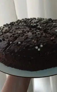 کیک خیس شکلاتی (خانگی)