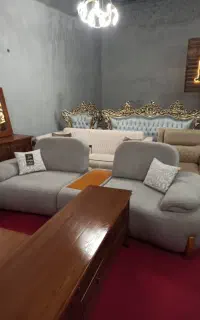 مبلمان راحتی وشیک باپارچه اعلا تختخوابشو مقاوم