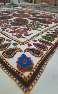 انواع پته از نوع بغچه و رومیزی