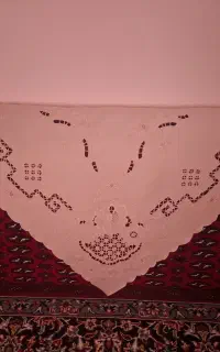 پشتی ماشینی طرح ترکمن