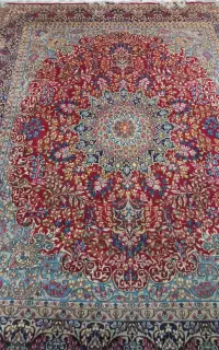 قالی کرمانی دستباف قدیمی