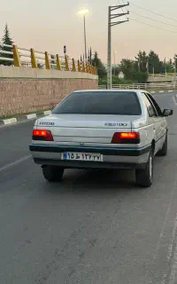 پژو 405 خاکستری