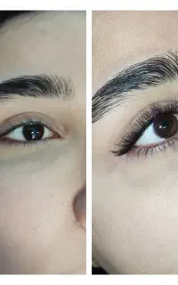 آموزش لاین مژه