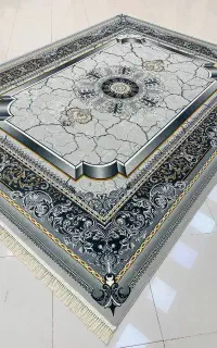 فرش خوب ویترین نقره ای/اکبندداخل کاور