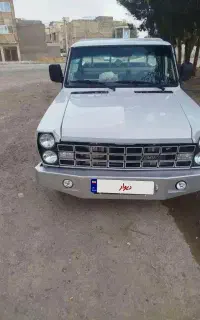 نیسان وانت صفر سفید  یدک کش جرثقیل 404نیسان سفید