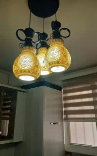 لوستر ۳ شعله