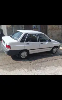 پراید 91بدون رنگ وضربه